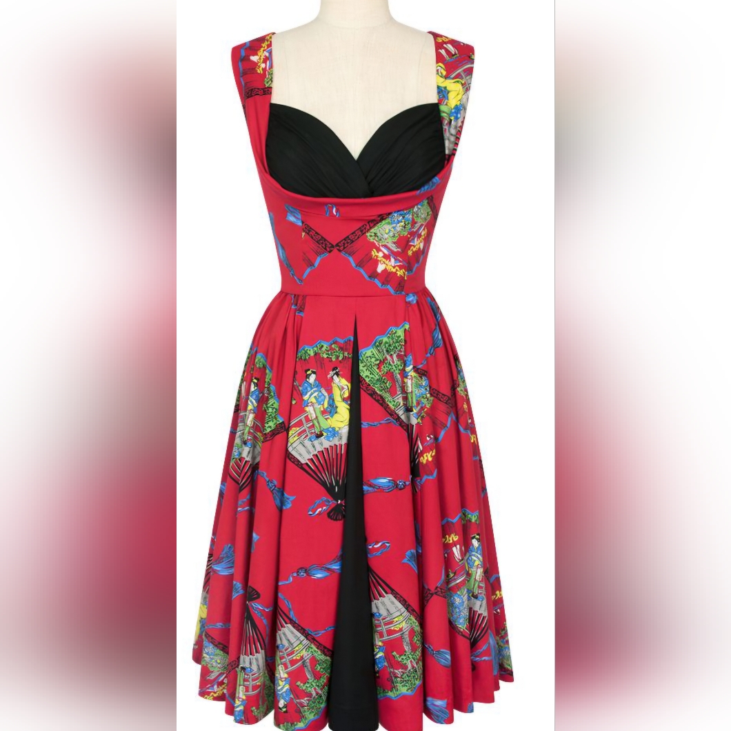 Trashy Diva Honey Baby Dress In Red Fans Multiple Sizes Brand New!